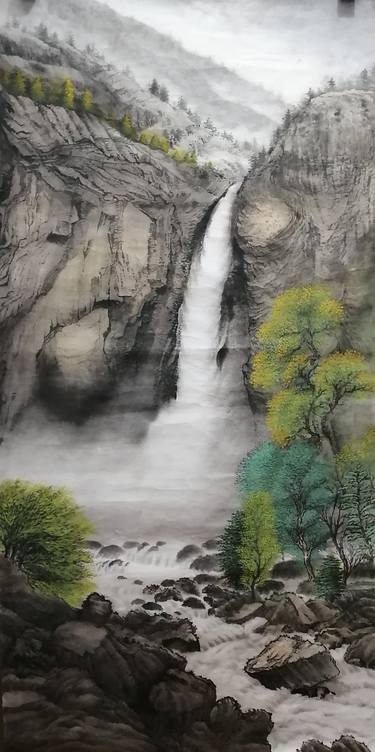 Print of Realism Water Paintings by Liling Liao
