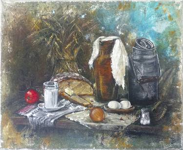 Print of Impressionism Rural life Paintings by Lena Litwakowska