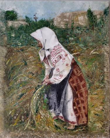Print of Folk Rural life Paintings by Lena Litwakowska