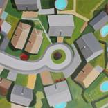 Suburban Cul-de-Sac by Toni Silber-Delerive