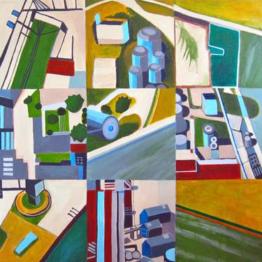 Original Places Paintings by Toni Silber-Delerive