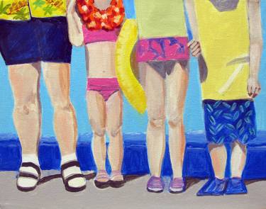 Print of Figurative Humor Paintings by Toni Silber-Delerive