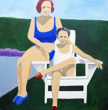 Print of Realism Family Paintings by Toni Silber-Delerive