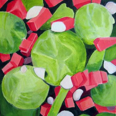 Print of Abstract Food Paintings by Toni Silber-Delerive