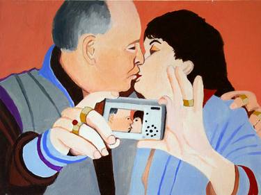 Original Love Paintings by Toni Silber-Delerive