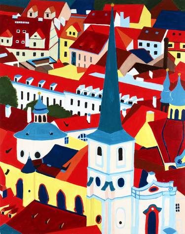 Original Places Paintings by Toni Silber-Delerive