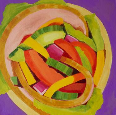 Print of Food & Drink Paintings by Toni Silber-Delerive