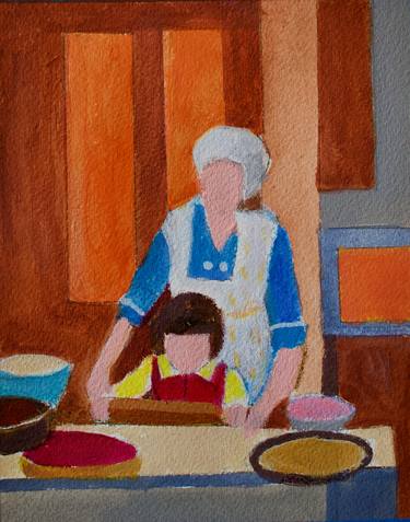 Print of Realism Kitchen Paintings by Toni Silber-Delerive