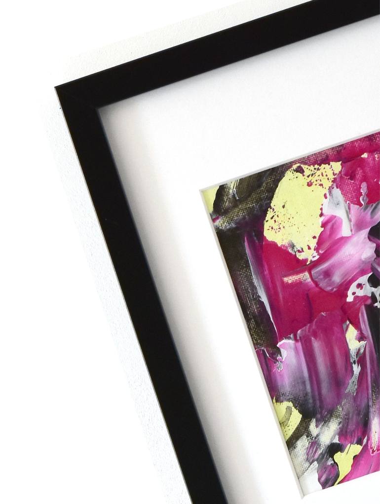 Original Abstract Floral Painting by Wendy Busser