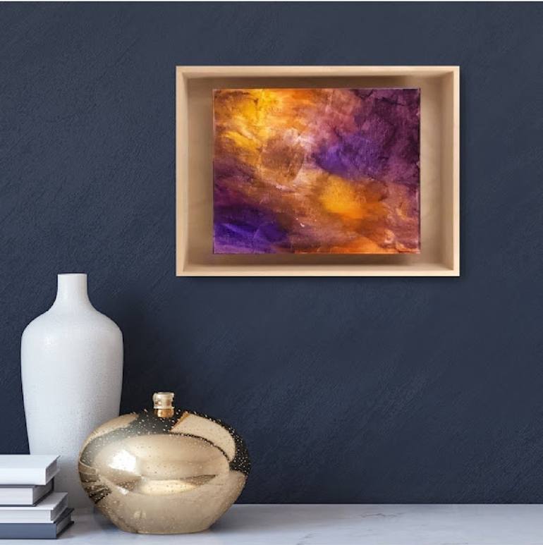 Original Outer Space Painting by Wendy Busser