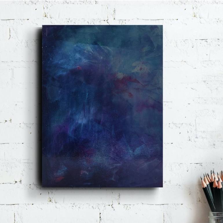 Original Abstract Expressionism Abstract Painting by Wendy Busser