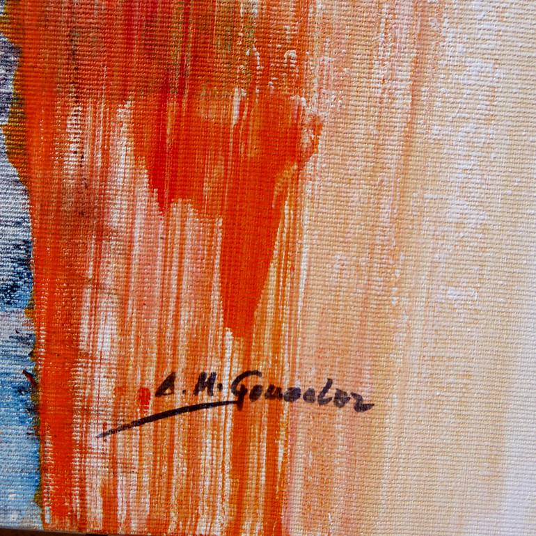 Original Abstract Painting by Ana Maria Gonzalez Jimenez