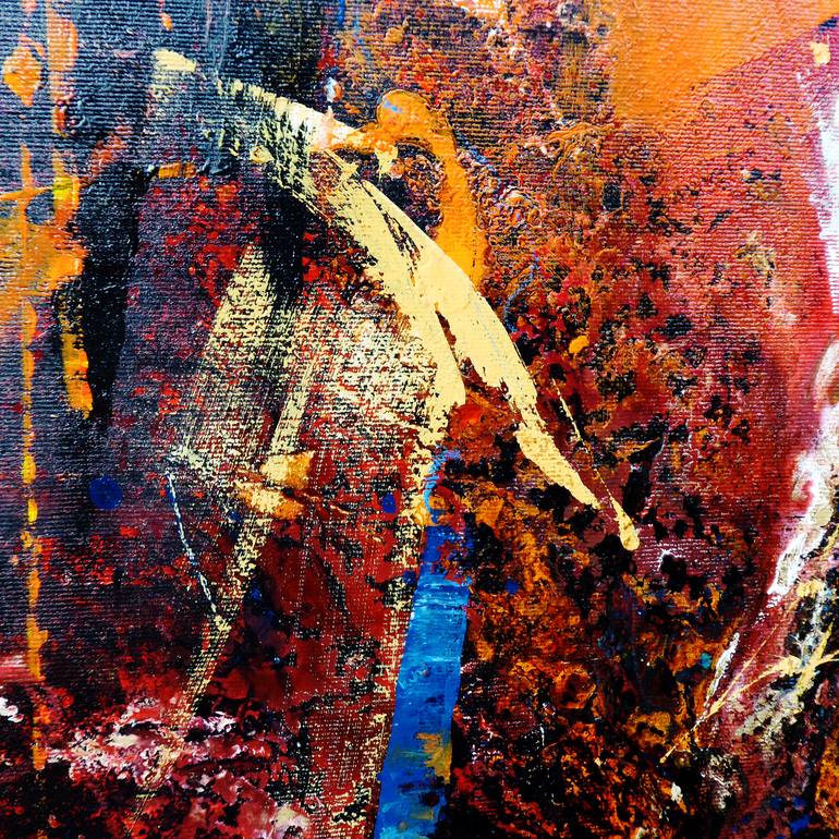 Original Abstract Painting by Ana Maria Gonzalez Jimenez