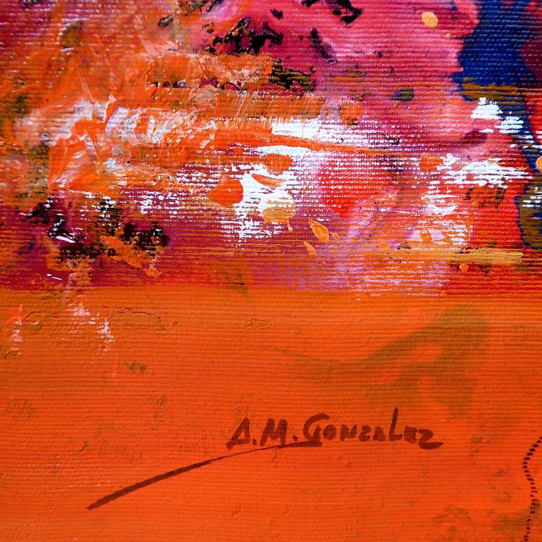 Original Abstract Painting by ANA MARIA GONZALEZ JIMENEZ