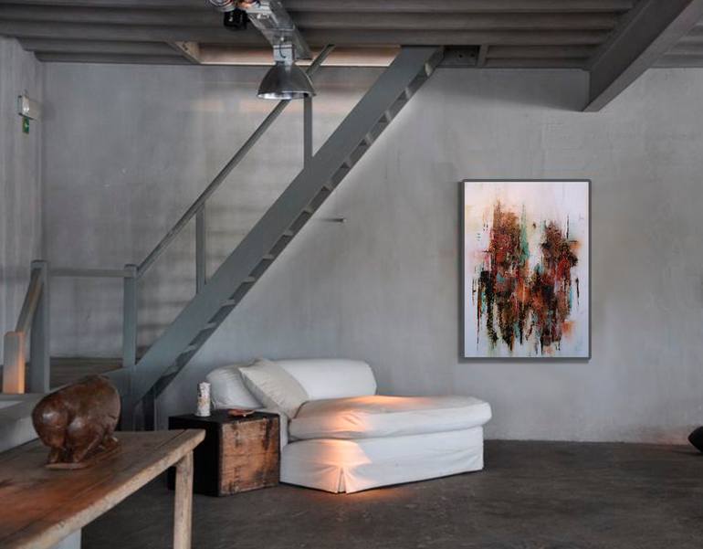 Original Abstract Expressionism Abstract Painting by Ana Maria Gonzalez Jimenez