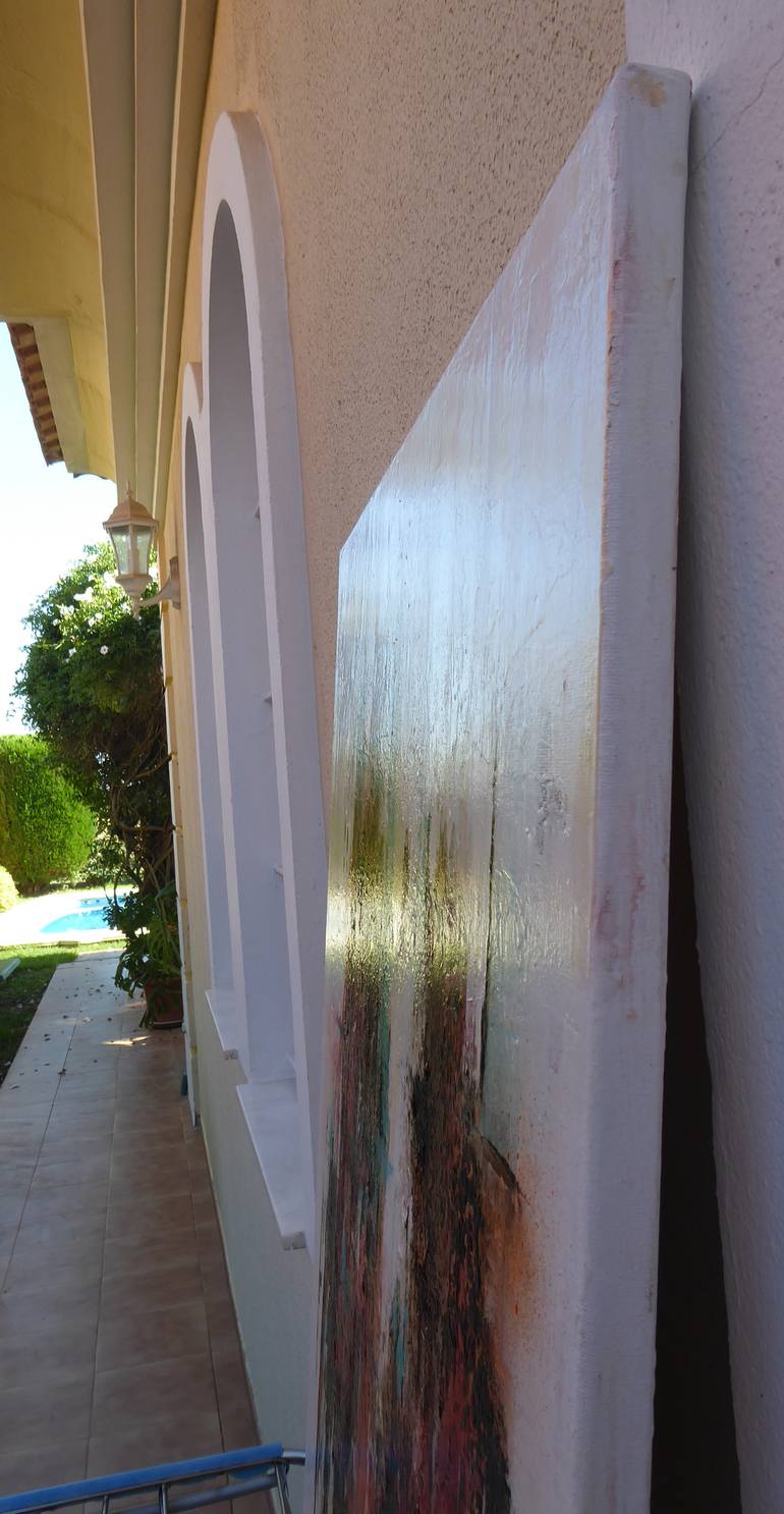 Original Abstract Expressionism Abstract Painting by Ana Maria Gonzalez Jimenez