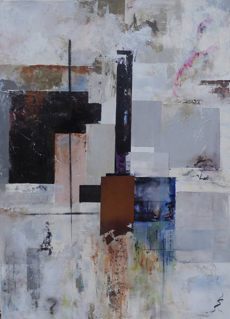 Original Abstract Expressionism Abstract Paintings by Ana Maria Gonzalez Jimenez
