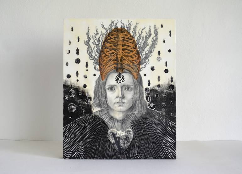 Original Figurative People Painting by Daniel Bahena