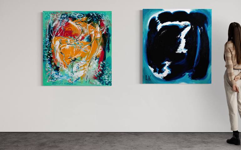 Original Conceptual Other Painting by Leonid Vidrak