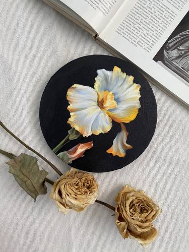 Original Fine Art Floral Paintings by Alina Blok