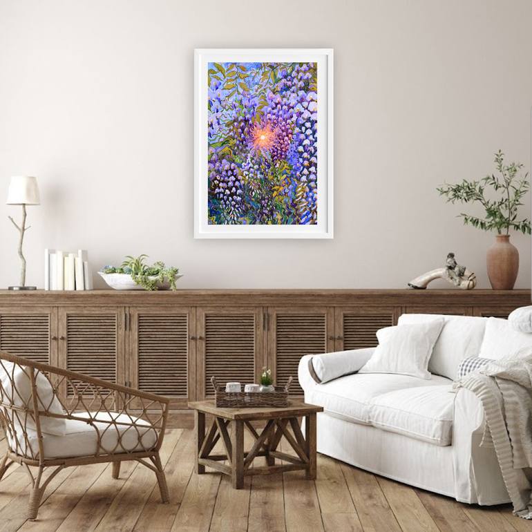 Original Floral Painting by Tanbelia art