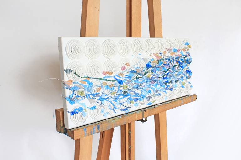 Original Impressionism Abstract Painting by Tanbelia art