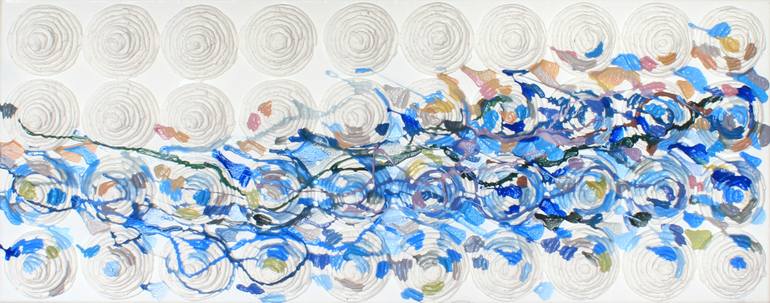 Original Impressionism Abstract Painting by Tanbelia Art