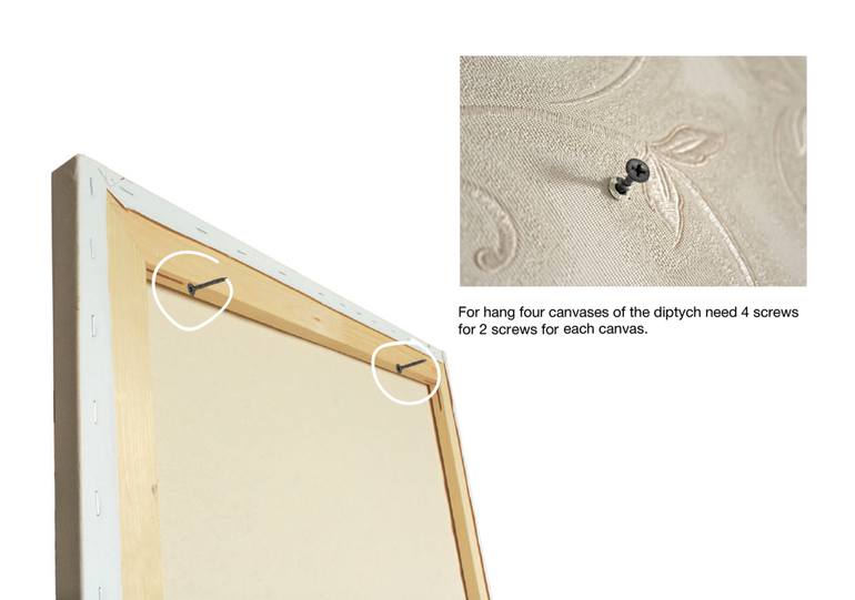 Original Abstract Expressionism Abstract Painting by Tanbelia Art