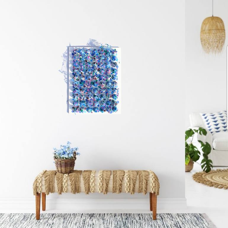 Original Abstract Expressionism Abstract Sculpture by Tanbelia Art