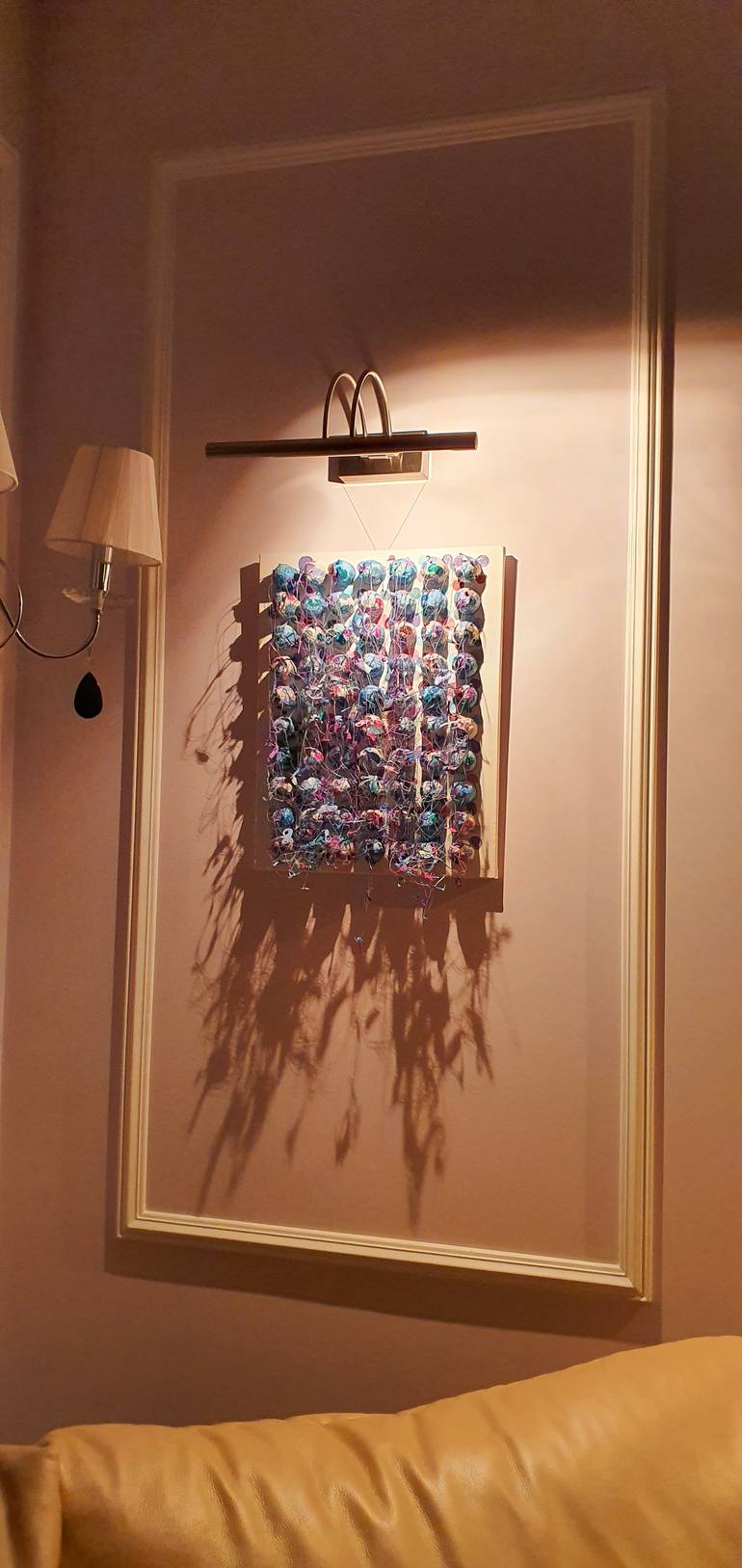 Original Abstract Expressionism Abstract Sculpture by Tanbelia Art