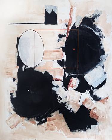 Original Abstract Portrait Paintings by Iryna Calinicenco