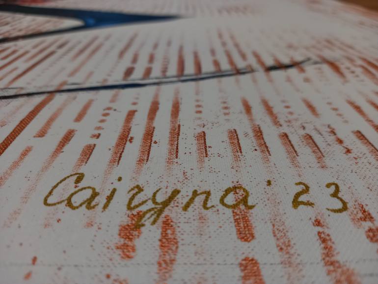 Original Abstract Body Painting by Iryna Calinicenco