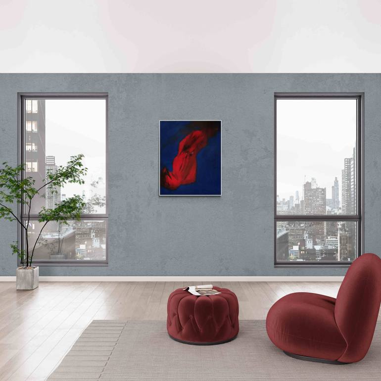 Original Expressionism Body Painting by Iryna Calinicenco