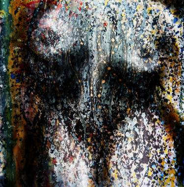 Original Abstract Expressionism Erotic Digital by Iryna Calinicenco
