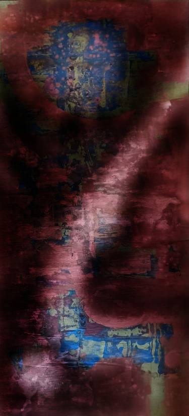 Original Abstract Expressionism Body Digital by Iryna Calinicenco