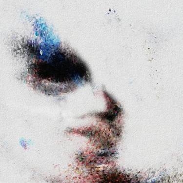 Original Abstract Expressionism People Digital by Iryna Calinicenco
