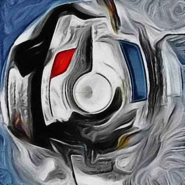 Original Dada Abstract Digital by Iryna Calinicenco