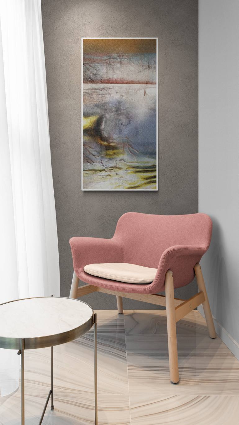 Original Abstract Expressionism Landscape Digital by Iryna Calinicenco