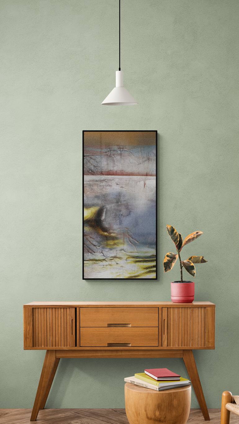 Original Abstract Expressionism Landscape Digital by Iryna Calinicenco