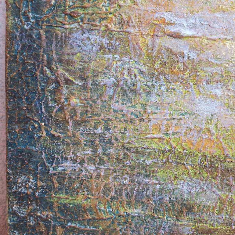 Original Fine Art Abstract Painting by Iryna Calinicenco