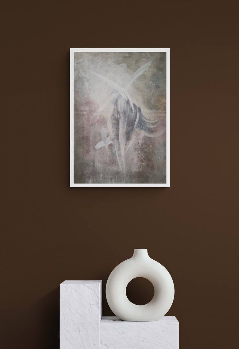Original Impressionism Abstract Painting by Iryna Calinicenco