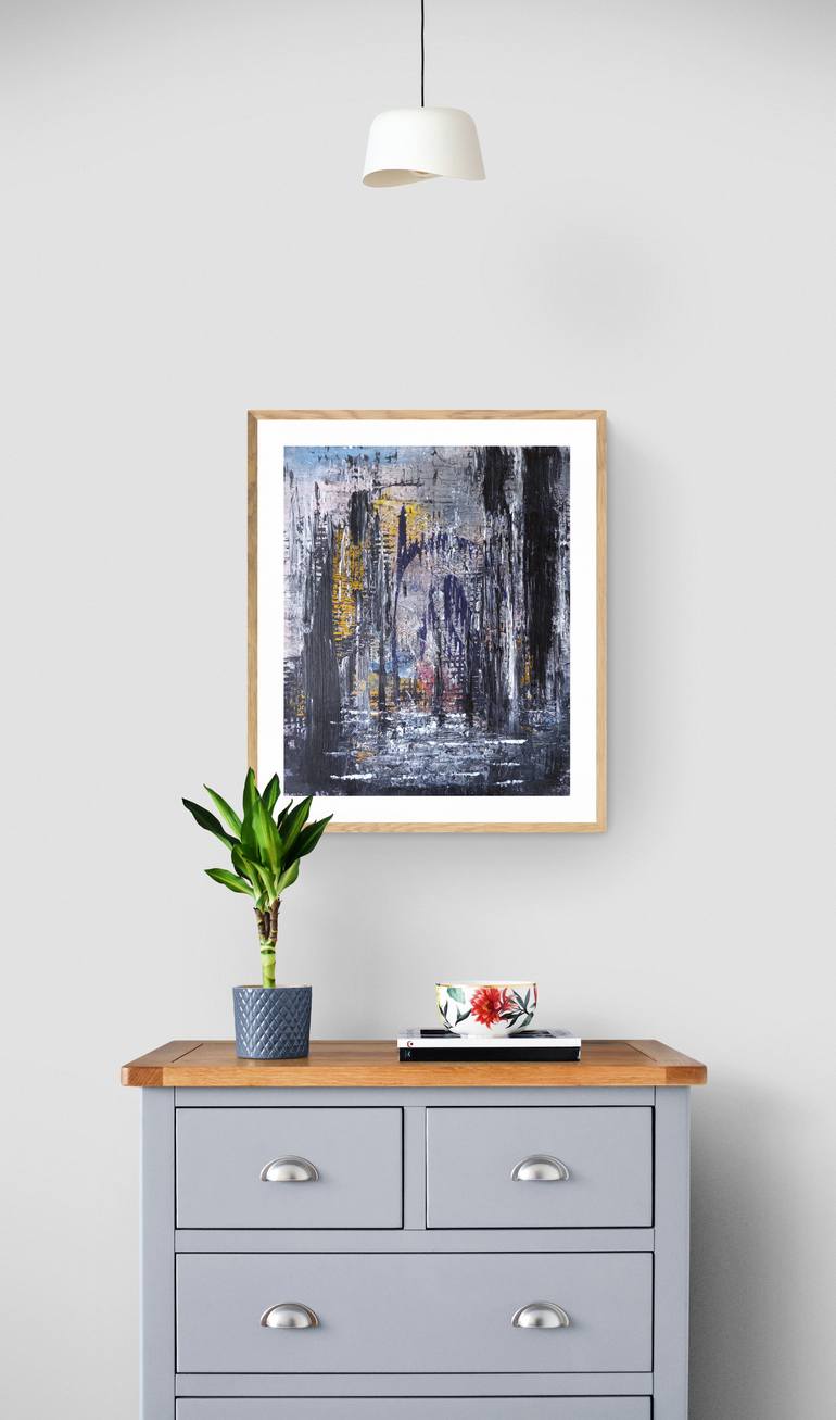 Original Abstract Painting by Iryna Calinicenco