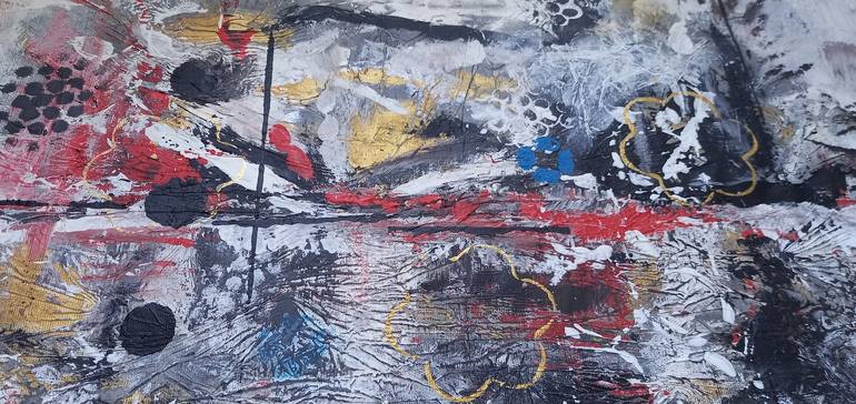 Original Abstract Painting by Iryna Calinicenco