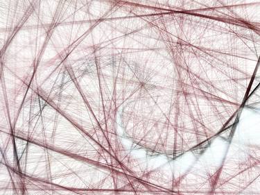 Print of Abstract Geometric Digital by Iryna Calinicenco