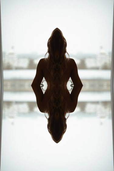 Print of Figurative Nude Mixed Media by Iryna Calinicenco