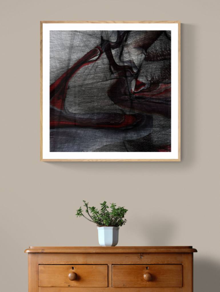 Original Expressionism Abstract Digital by Iryna Calinicenco