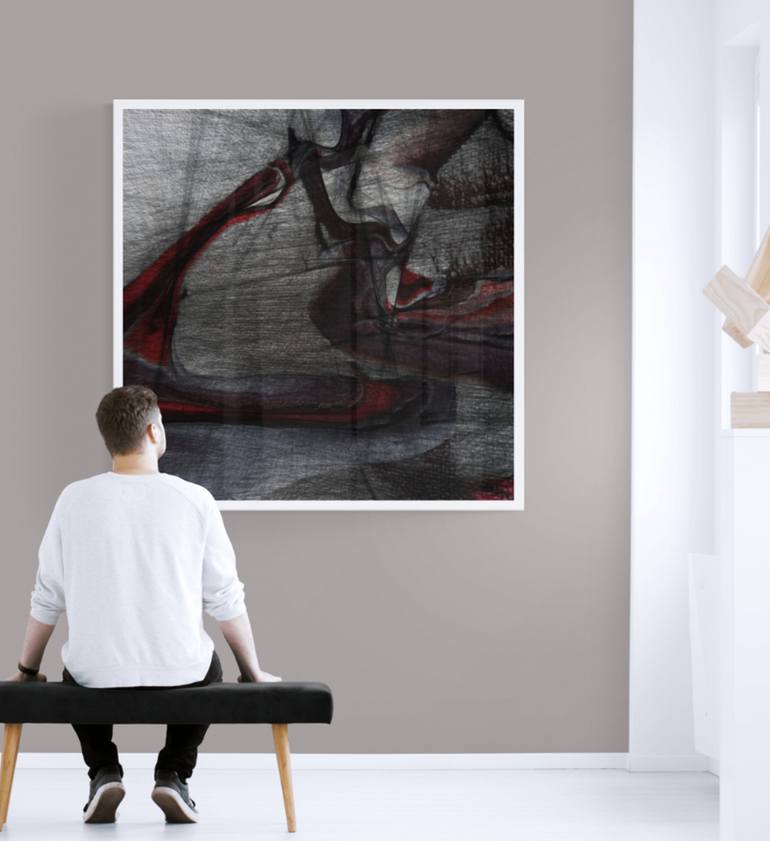 Original Expressionism Abstract Digital by Iryna Calinicenco