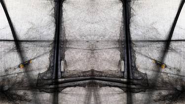 Original Abstract Expressionism Geometric Digital by Iryna Calinicenco