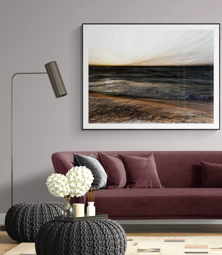 Original Seascape Digital by Iryna Calinicenco