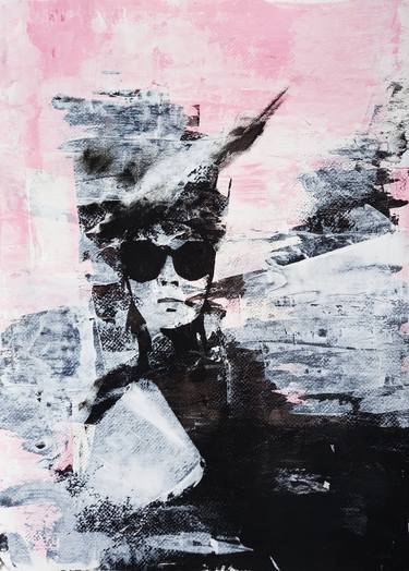 Original Abstract Expressionism Portrait Paintings by Iryna Calinicenco